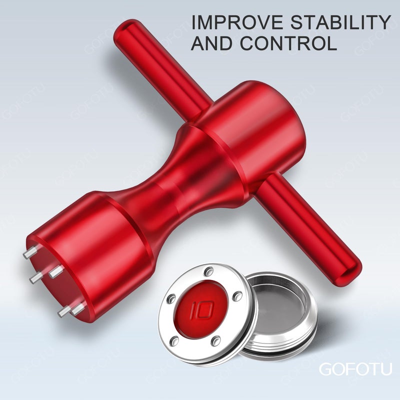 Gofotu Golf Head weight 2pcs. 10g Golf Custom Weights+Red Wrench Compatible with Titleist Scotty Cameron Putters Newport (10g) - Image 5